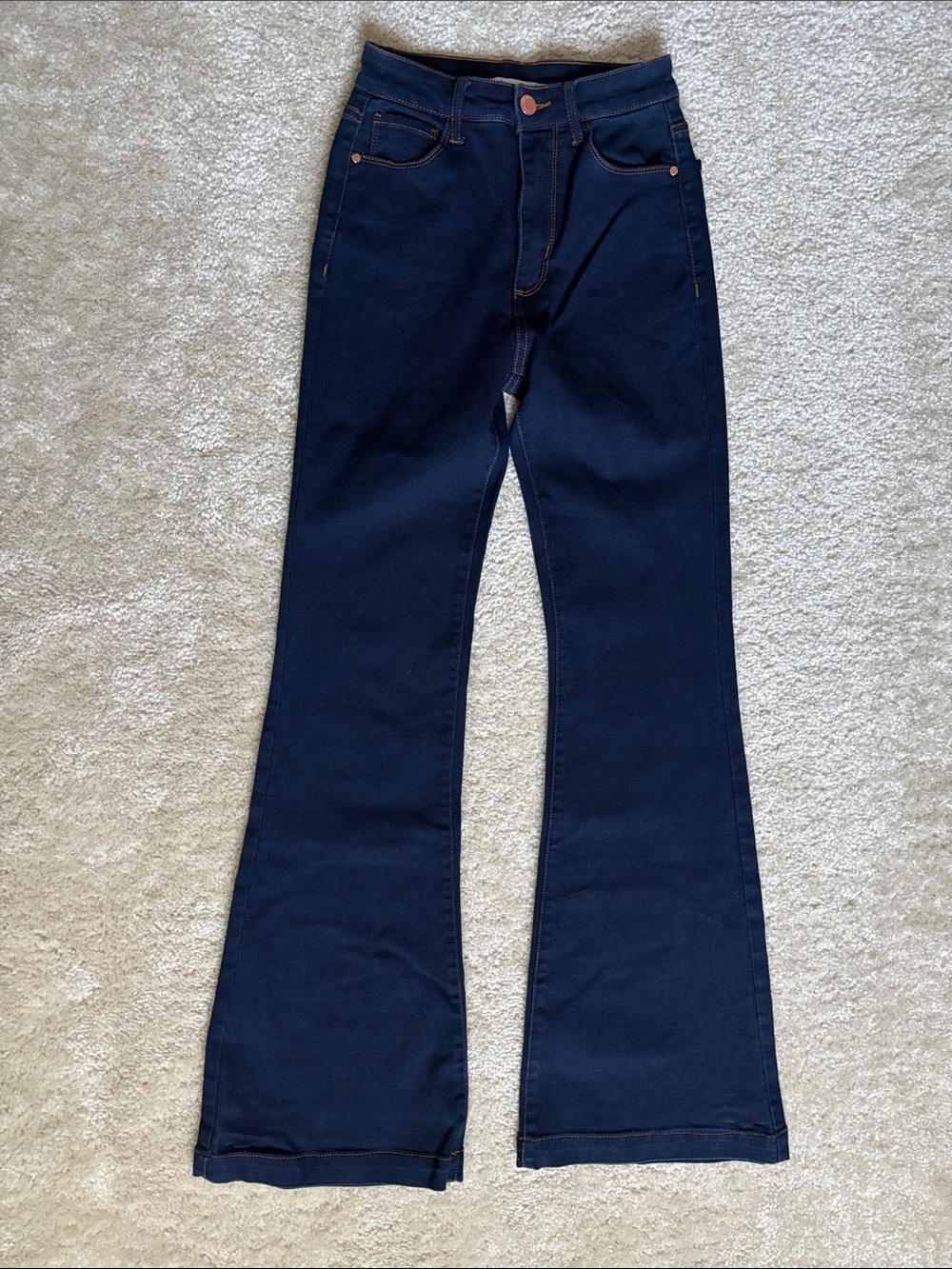 SWANK-A-POSH Dark Navy Flare Jeans